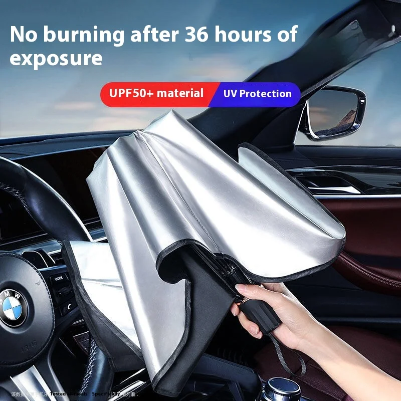 Car Sunshade Windshield Umbrella Foldable - Pare-soleil pliable pour pare-brise de voiture,