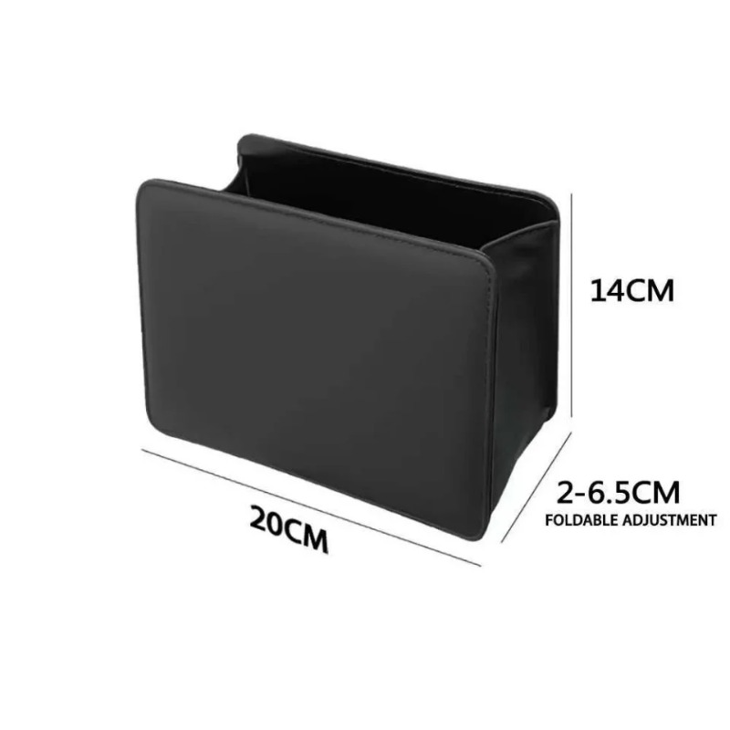Waterproof Car Trash Can With Lid - Boîte de rangement de porte de