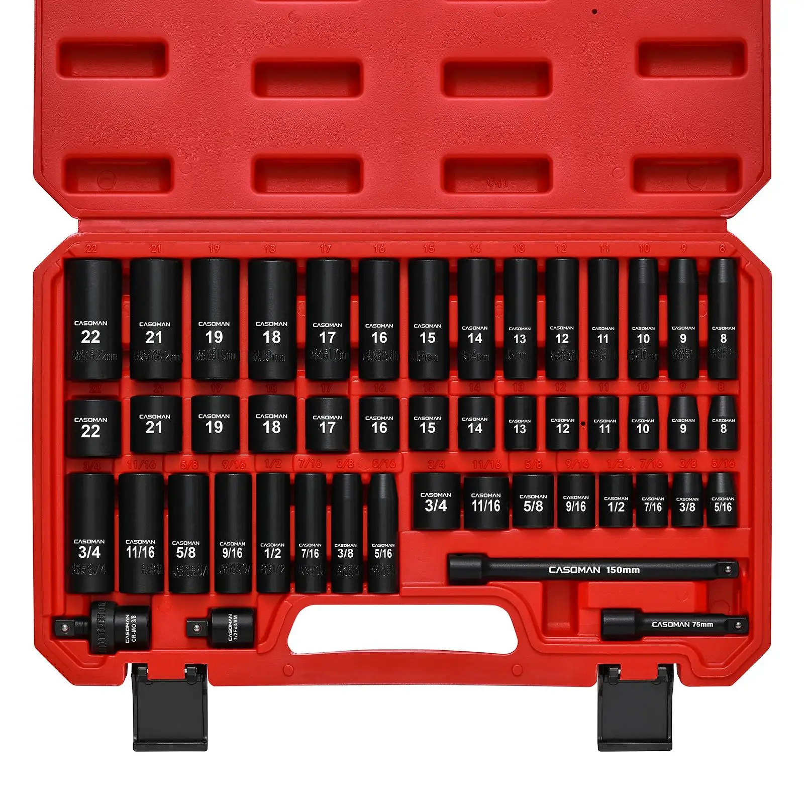 Auto Repair Tools - Ensemble de 49 douilles à choc
