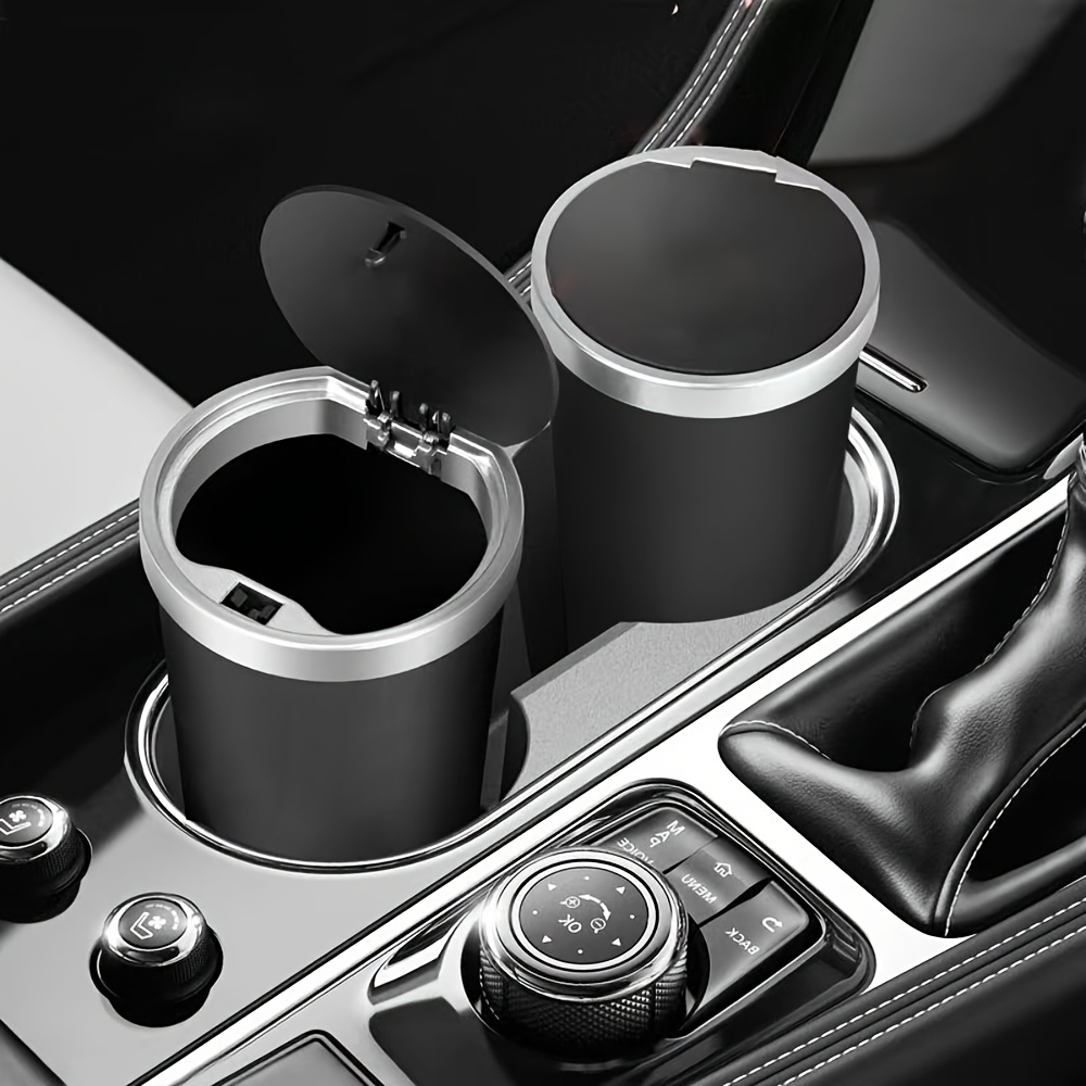 Waterproof Car Trash Can With Lid - Mini poubelle de voiture compacte et