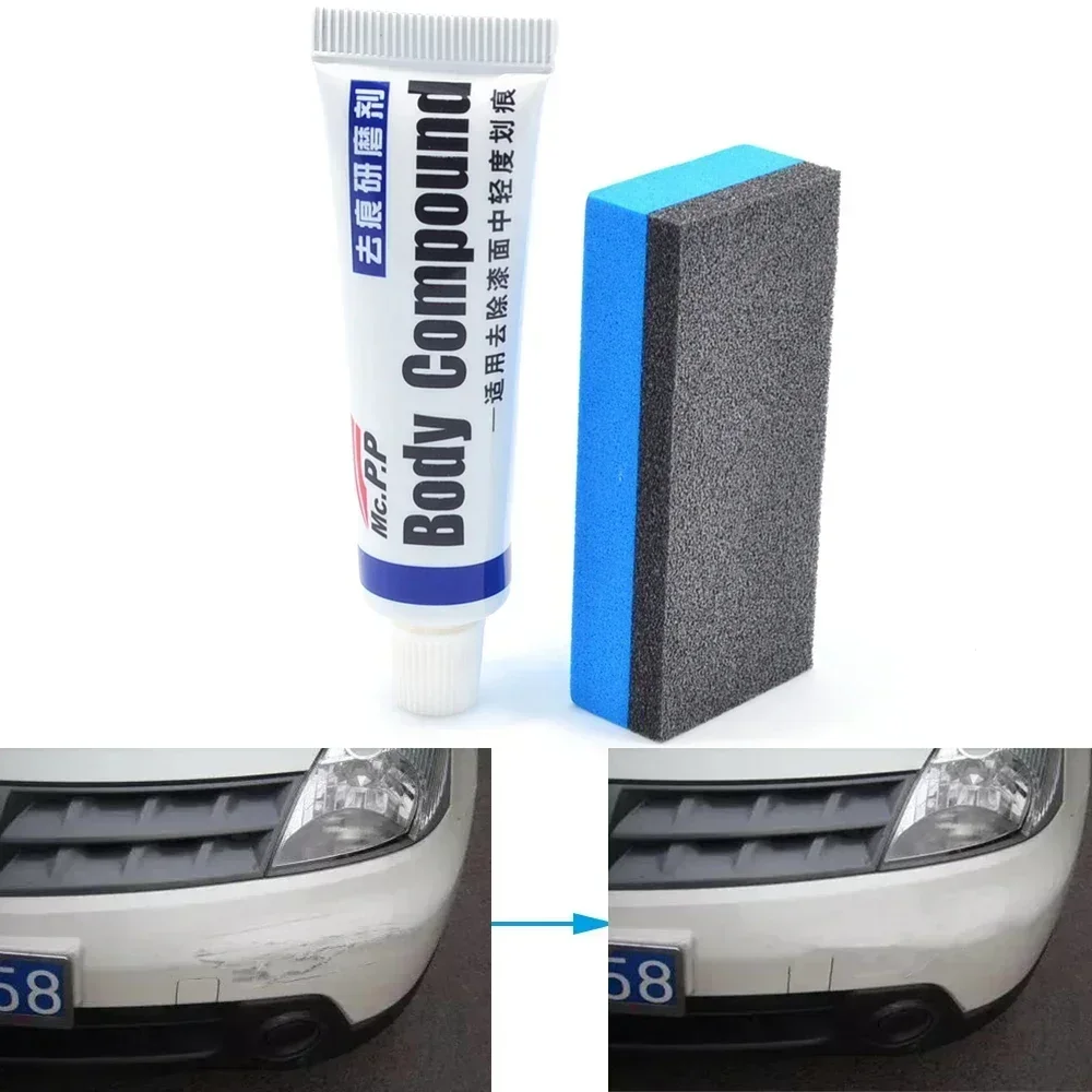 Car Scratch Repair Polishing Wax Paste - Kit de réparation de rayures d'avertissement