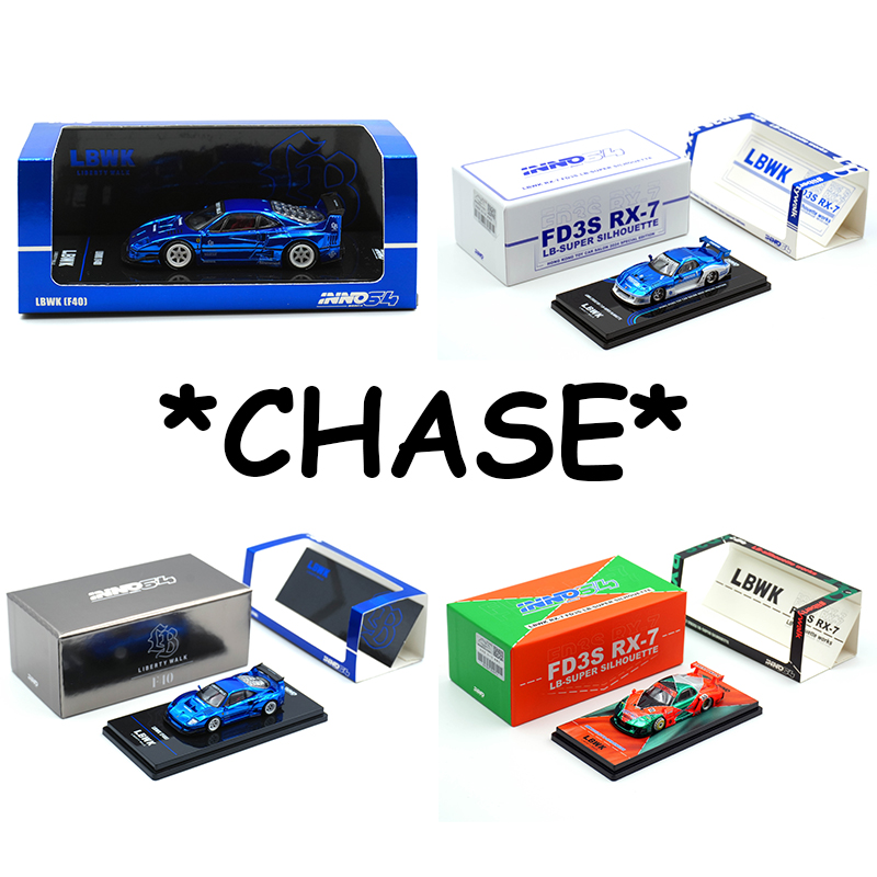 Car Care - **CHASE** INNO 1:64 LBWK F40 Mazda