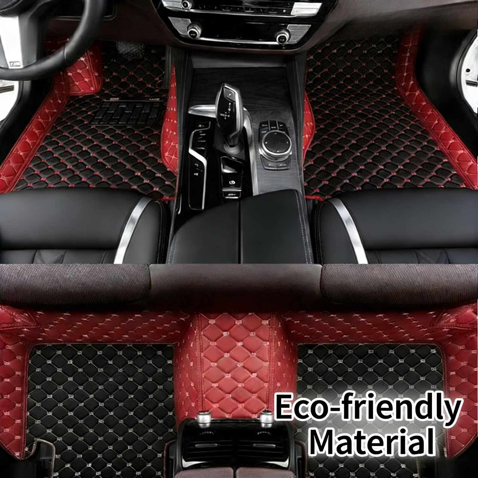 Car Floor Mats Universal Waterproof Leather - Tapis de sol de voiture en