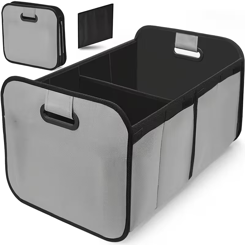 Car Trunk Organizer Foldable Storage Box - Boîte de rangement pliable pour coffre