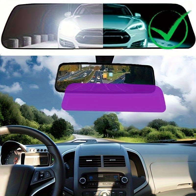 Anti Glare Car Rearview Mirror Film - Film anti-éblouissement pour rétroviseur intérieur de