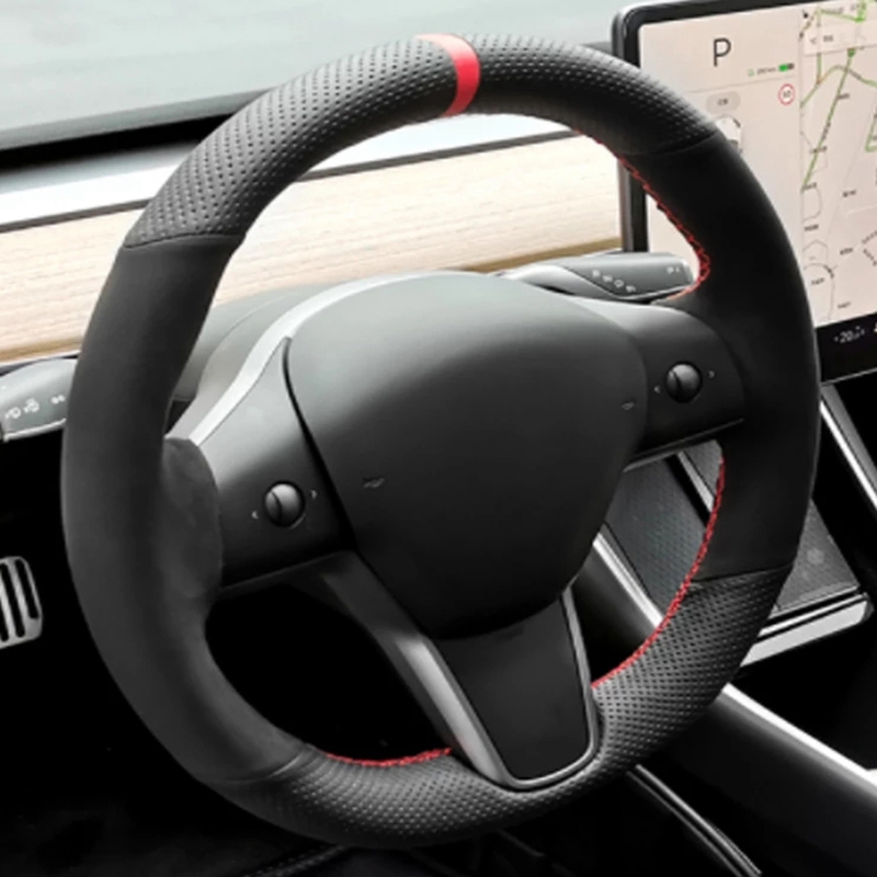 Housse de volant de voiture tr - Car Steering Wheel Cover Anti Slip Breathable avis et prix