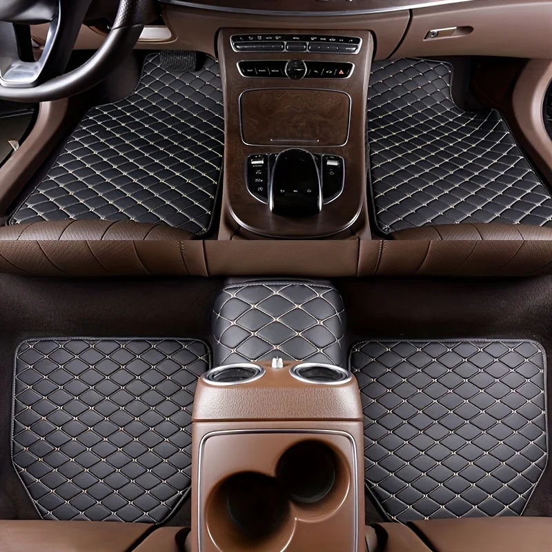 Tapis de sol universels en cui - Car Floor Mats Universal Waterproof Leather avis et prix