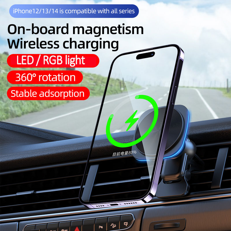 Support de charge rapide magné - Magnetic Phone Holder For Car Vent avis et prix