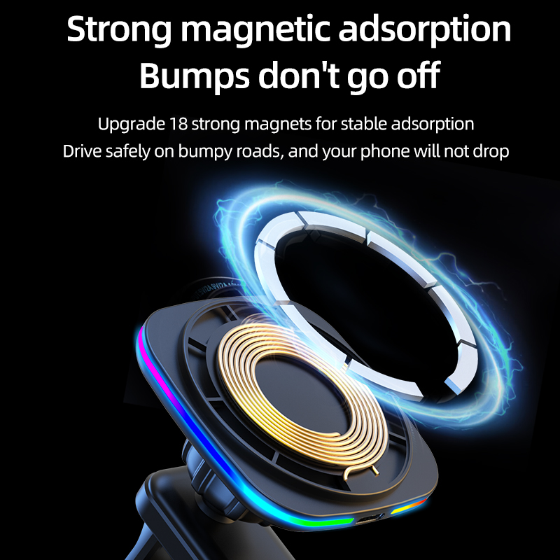 Support de charge rapide magné - Magnetic Phone Holder For Car Vent avis et prix