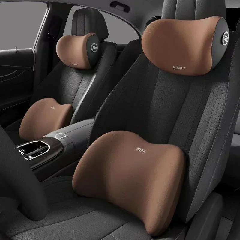 Coussin de soutien pour la nuq - Memory Foam Car Neck Pillow Lumbar Support avis et prix