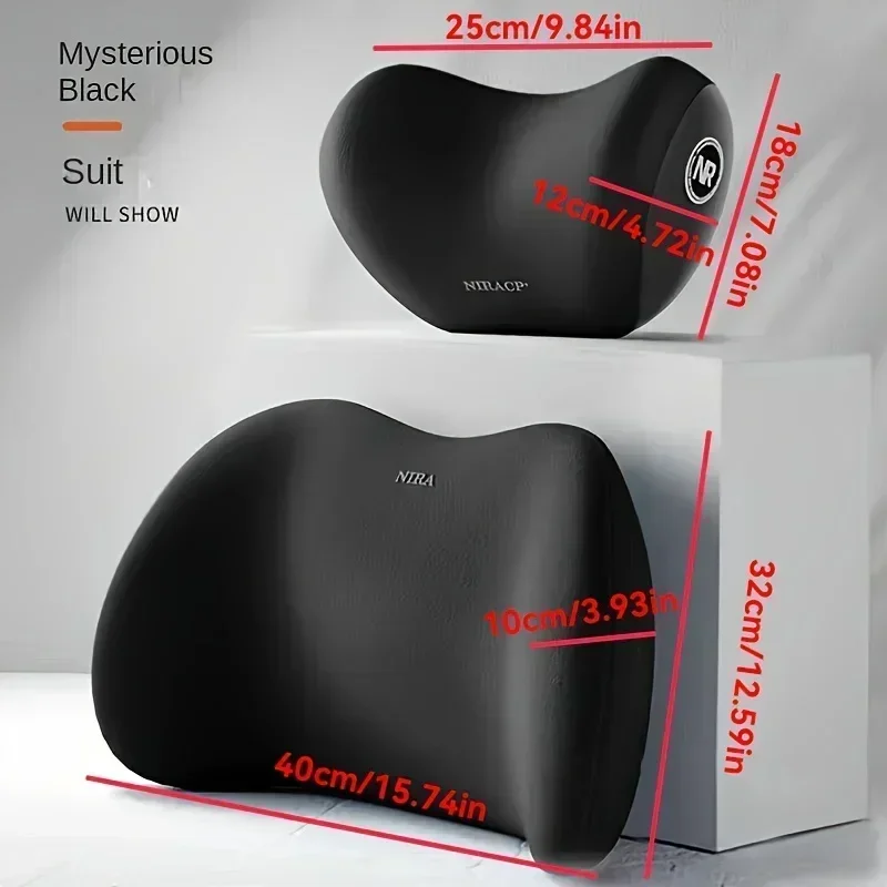 Coussin de soutien pour la nuq - Memory Foam Car Neck Pillow Lumbar Support avis et prix