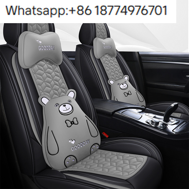 Nouveautés 2025, housses de si - Leather Car Seat Covers Full Set Universal avis et prix