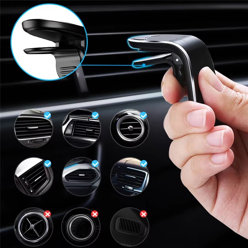 Support magnétique pour téléph - Magnetic Phone Holder For Car Vent avis et prix