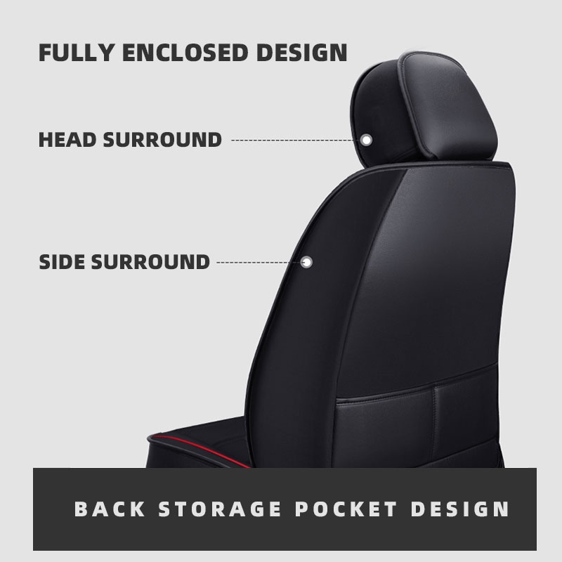 Housses de siège de voiture un - Leather Car Seat Covers Full Set Universal avis et prix