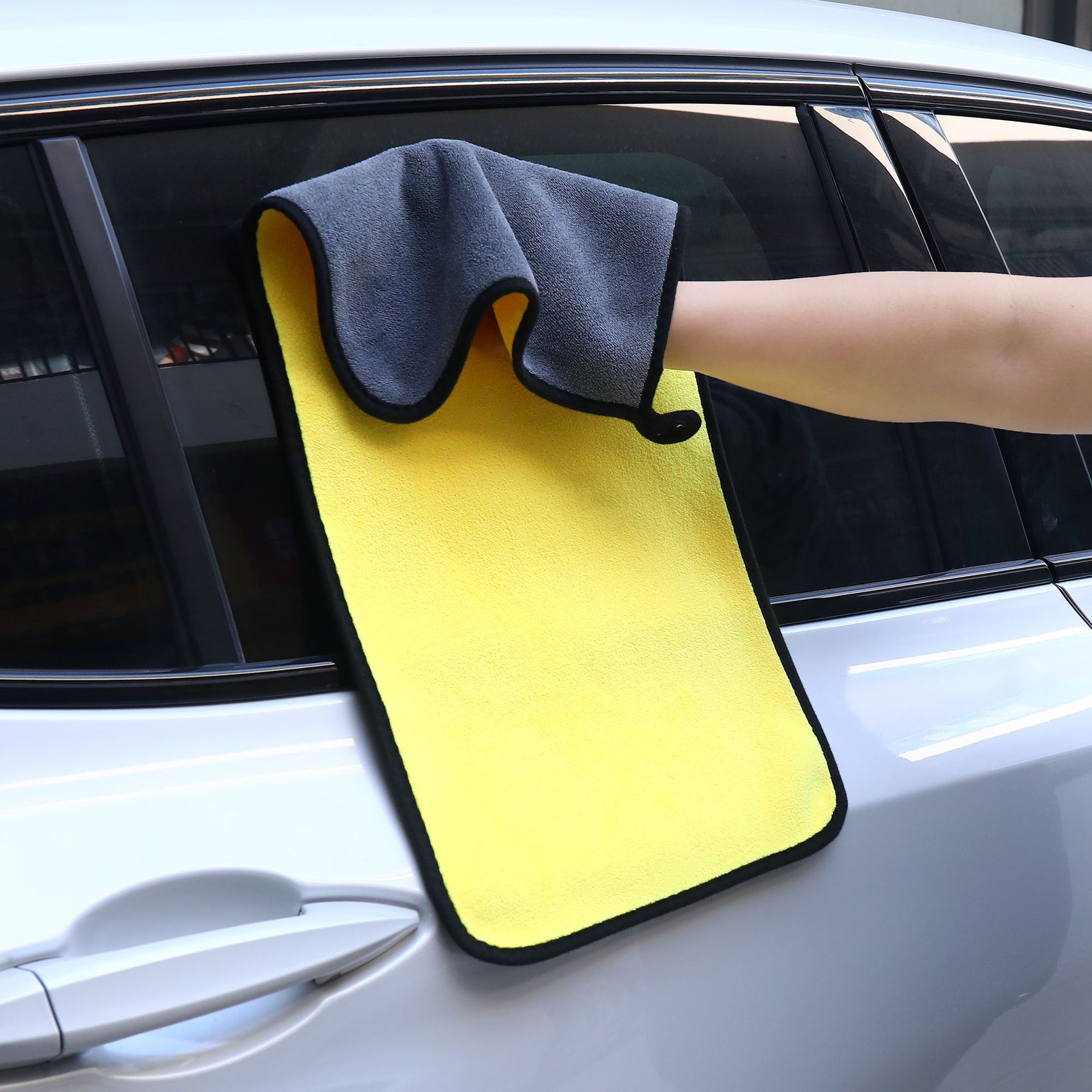 Serviette de nettoyage de voit - Microfiber Car Drying Towel Super Absorbent avis et prix