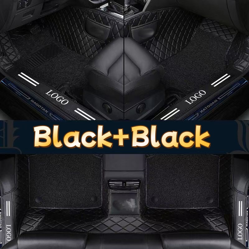 Tapis de sol de voiture en cui - Car Floor Mats Universal Waterproof Leather avis et prix