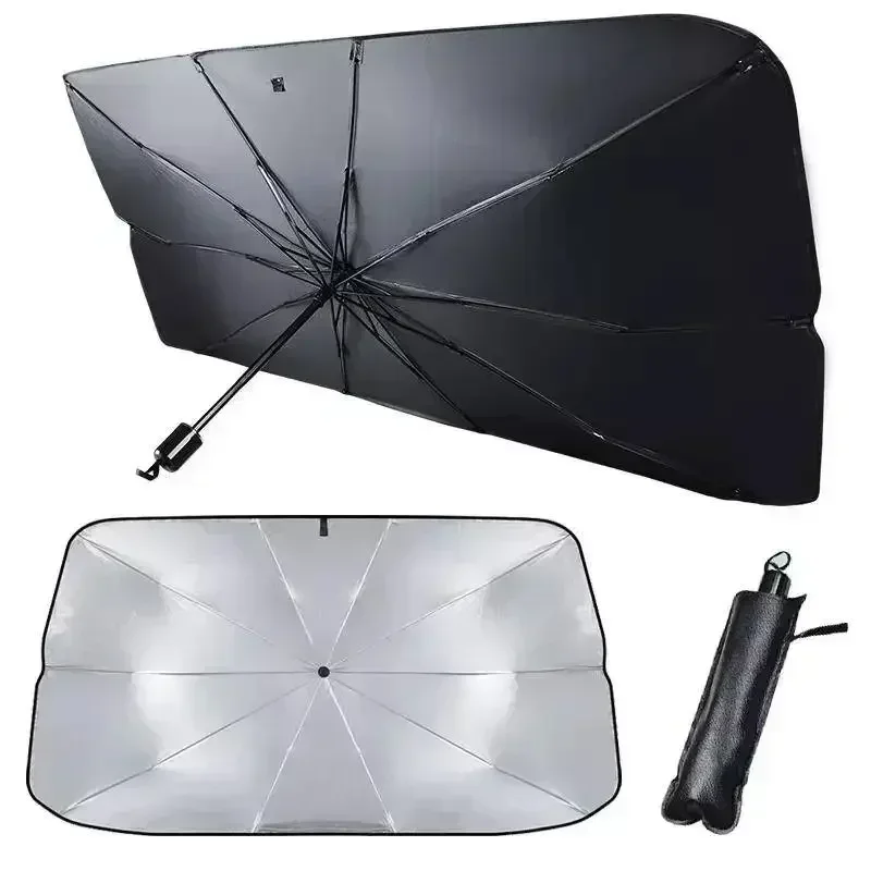 Pare-soleil de voiture pliable - Car Sunshade Windshield Umbrella Foldable avis et prix