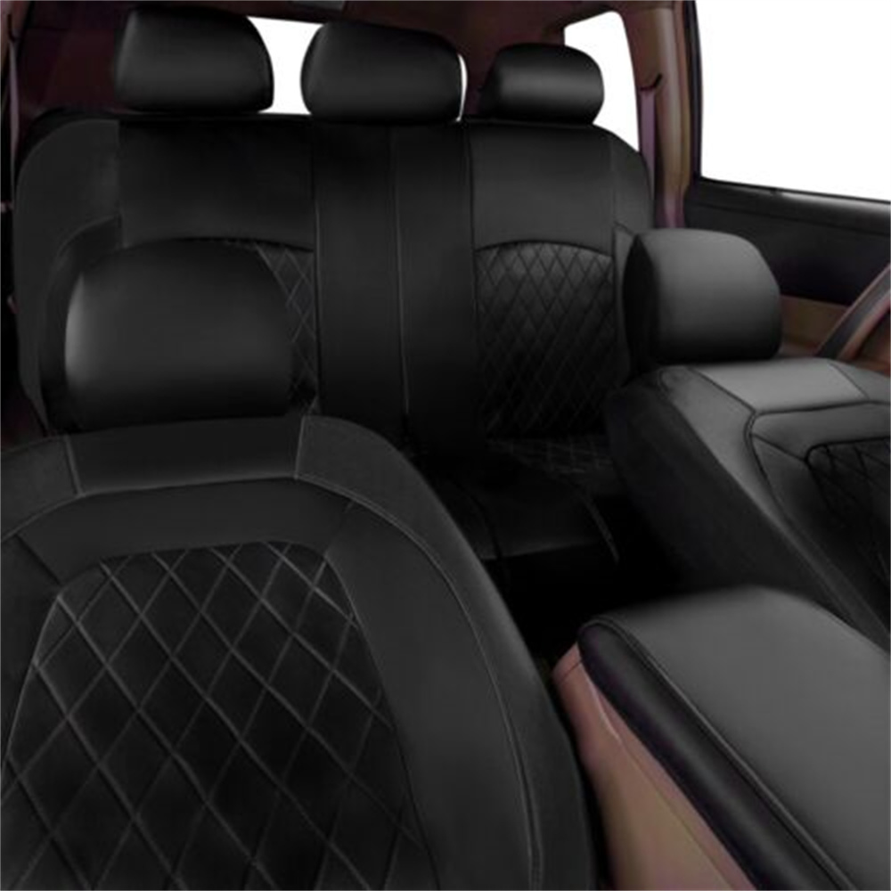 Ensemble universel de housses  - Leather Car Seat Covers Full Set Universal avis et prix