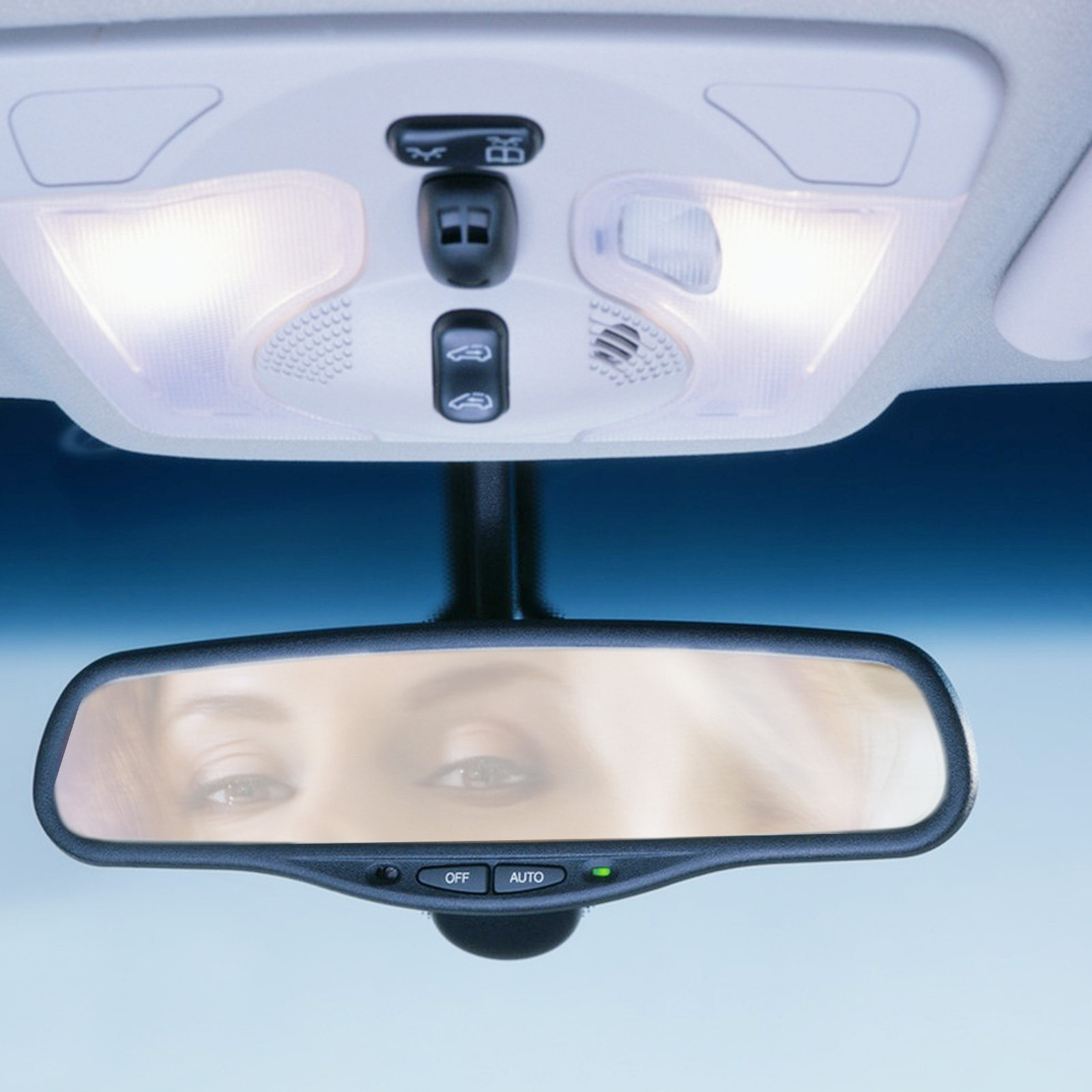 1 ensemble de films anti-buée  - Anti Glare Car Rearview Mirror Film avis et prix