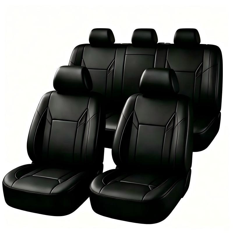 Housses de siège de voiture un - Leather Car Seat Covers Full Set Universal avis et prix