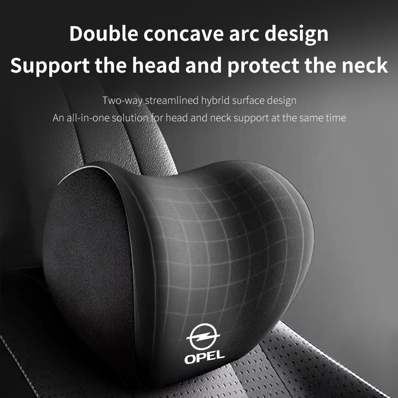 Appui-tête de voiture, oreille - Memory Foam Car Neck Pillow Lumbar Support avis et prix