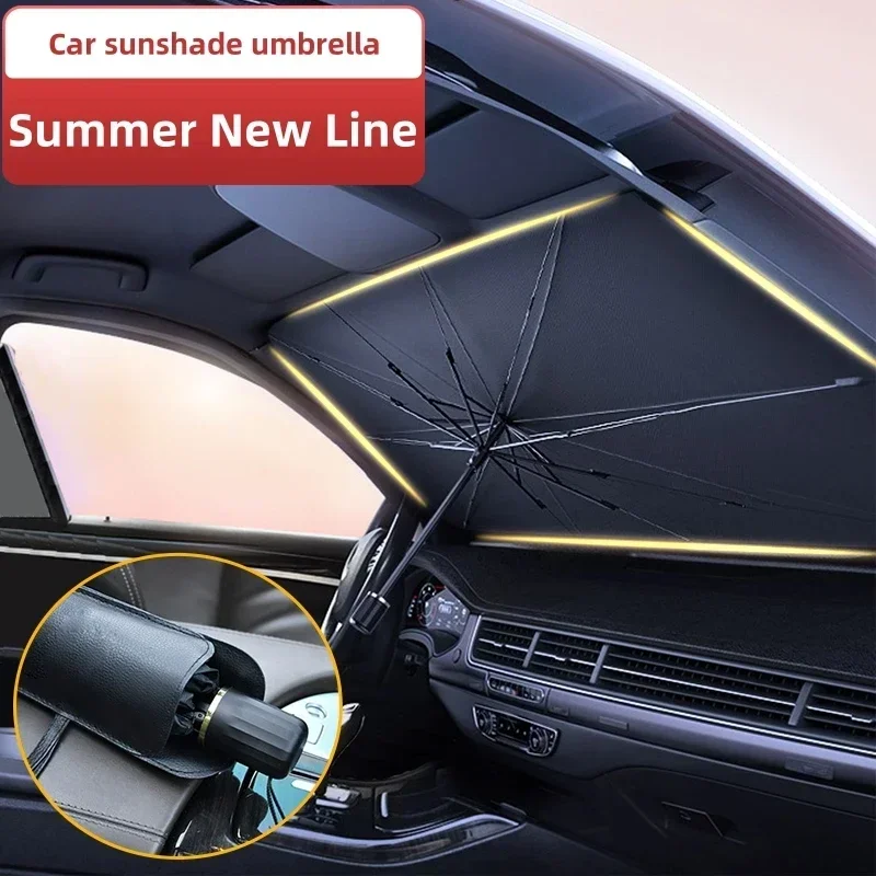Pare-soleil pliable multifonct - Car Sunshade Windshield Umbrella Foldable avis et prix