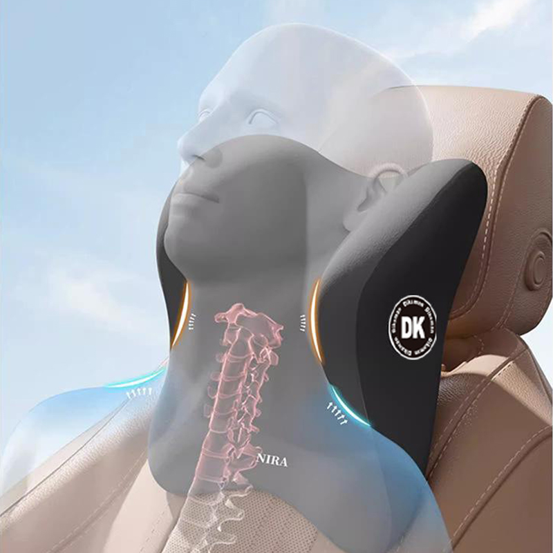 Ensemble de coussin de nuque e - Memory Foam Car Neck Pillow Lumbar Support avis et prix