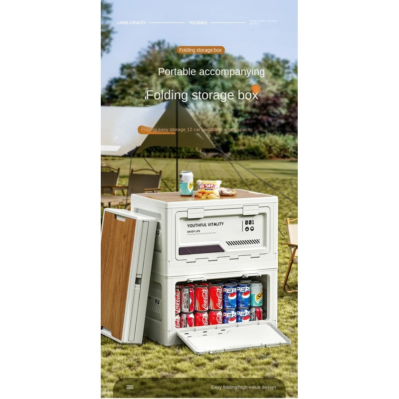 Boîte de rangement extérieure  - Car Trunk Organizer Foldable Storage Box avis et prix