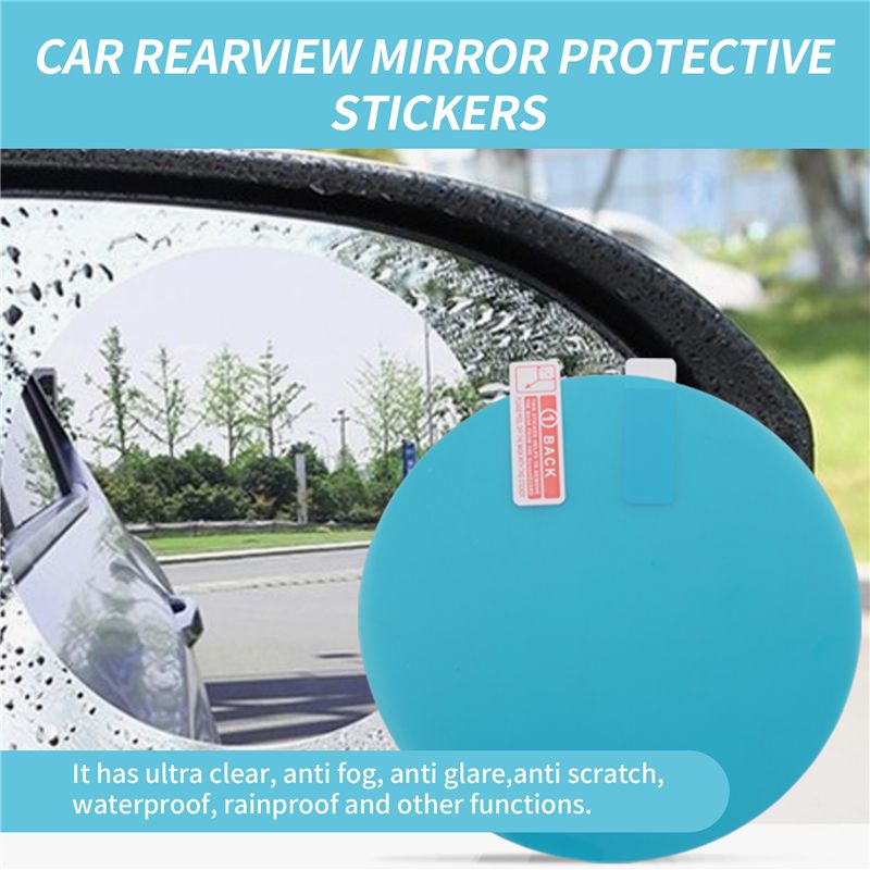 A10E-4Pcs Film de protection p - Anti Glare Car Rearview Mirror Film avis et prix