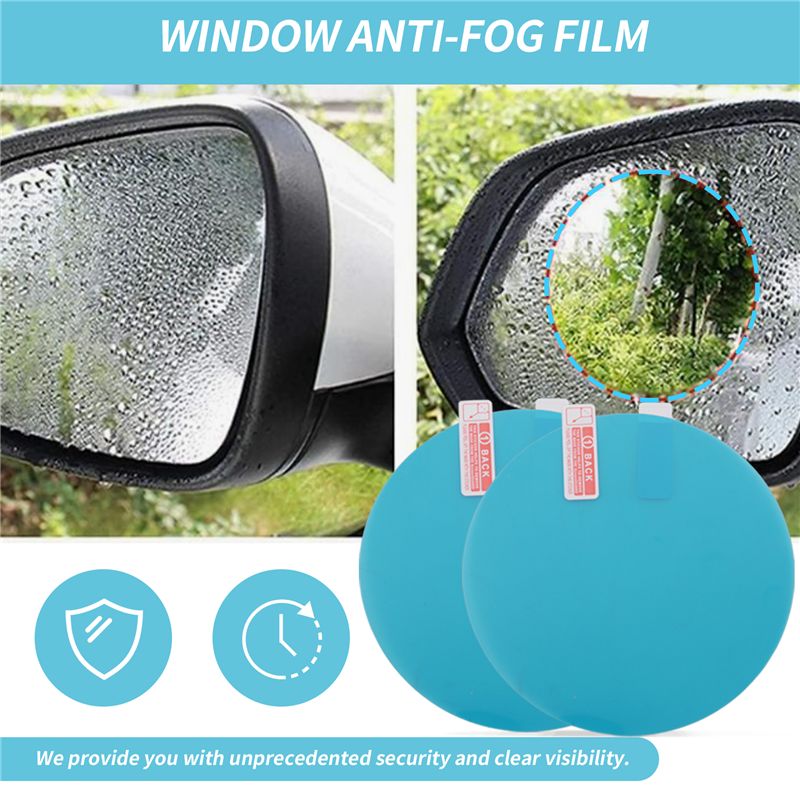 A10E-4Pcs Film de protection p - Anti Glare Car Rearview Mirror Film avis et prix