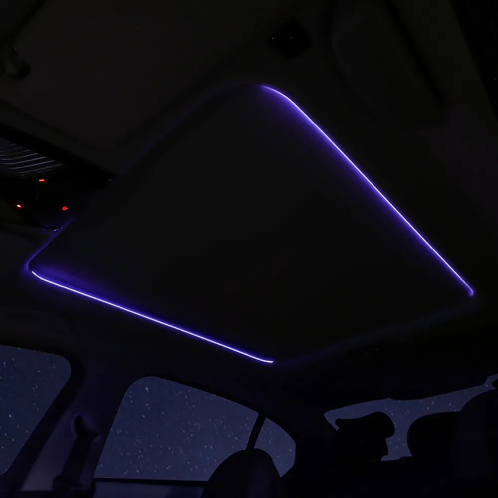 Bande lumineuse LED pour toit  - Led Ambient Interior Car Lights App Control avis et prix