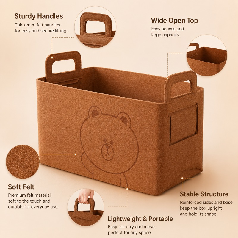 Organisateur de coffre en feut - Car Trunk Organizer Foldable Storage Box avis et prix