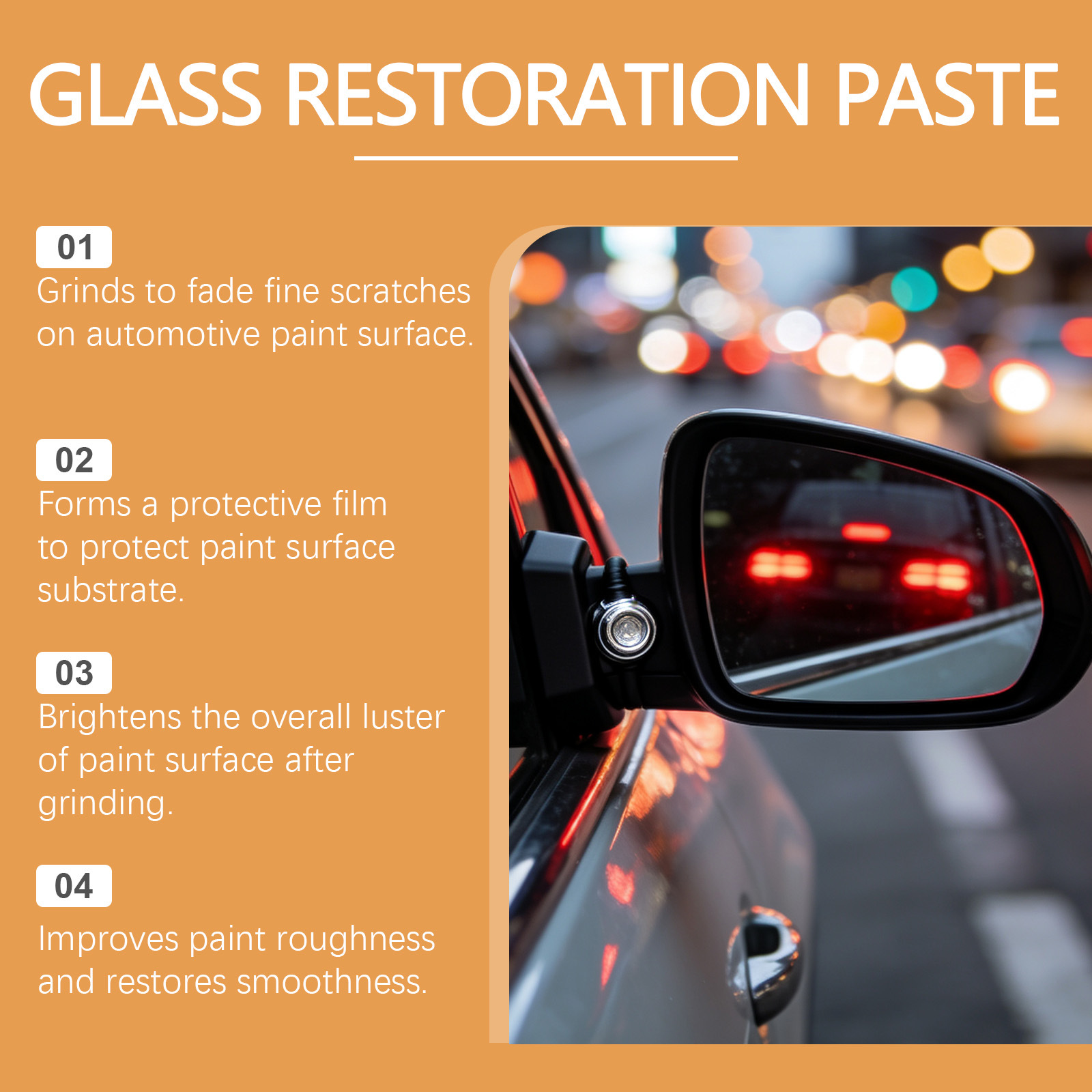 Cire de polissage pour vitres  - Car Scratch Repair Polishing Wax Paste avis et prix