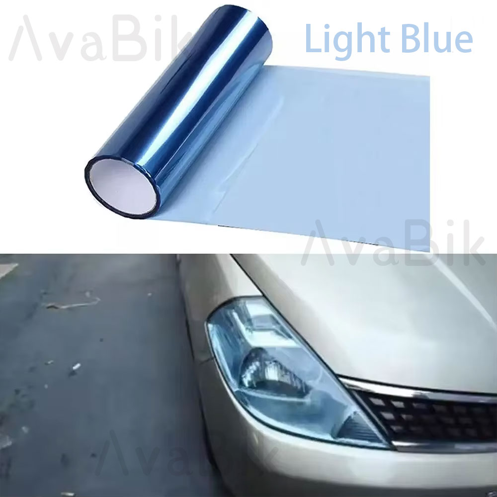 Film teinté bleu pour phares d - Anti Glare Car Rearview Mirror Film avis et prix