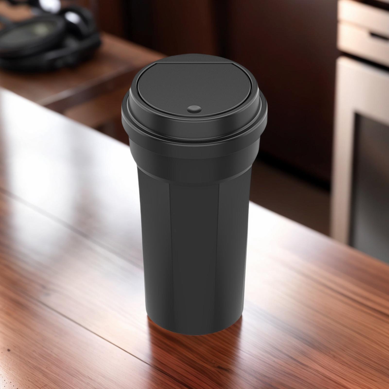 Porte-gobelet de poubelle de v - Waterproof Car Trash Can With Lid avis et prix