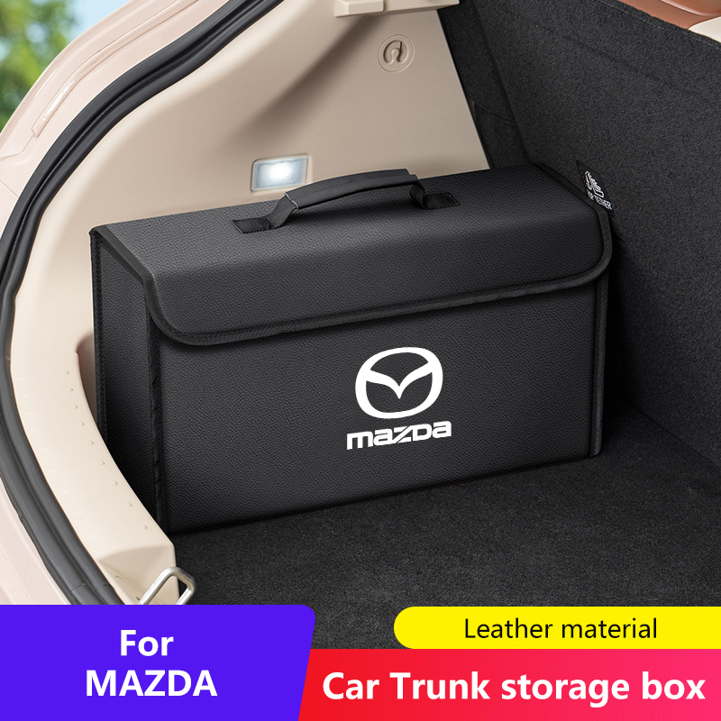 Boîte de rangement de coffre d - Car Trunk Organizer Foldable Storage Box avis et prix