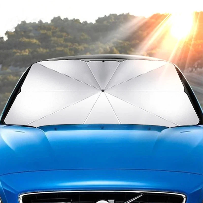 Pare-soleil de voiture, type p - Car Sunshade Windshield Umbrella Foldable avis et prix