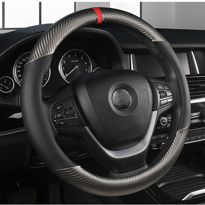 Housse de volant de voiture un - Car Steering Wheel Cover Anti Slip Breathable avis et prix
