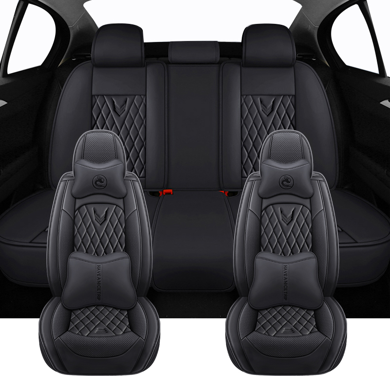 Ensemble complet de housses de - Leather Car Seat Covers Full Set Universal avis et prix