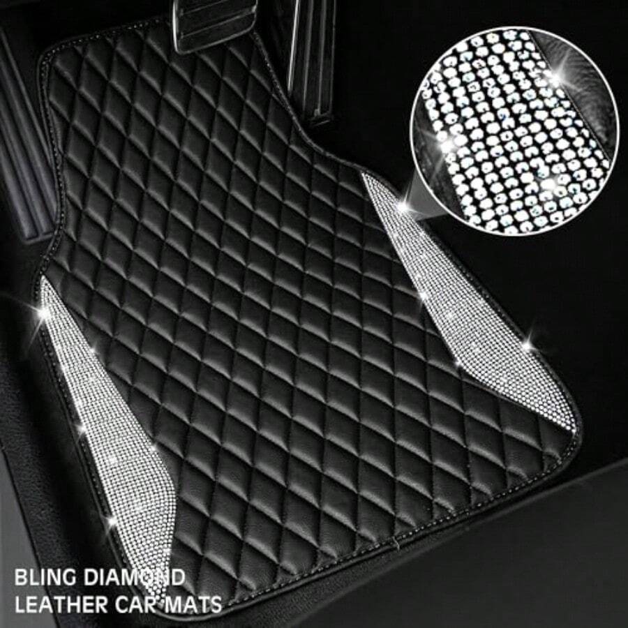 Tapis de voiture en cuir, tapi - Car Floor Mats Universal Waterproof Leather avis et prix