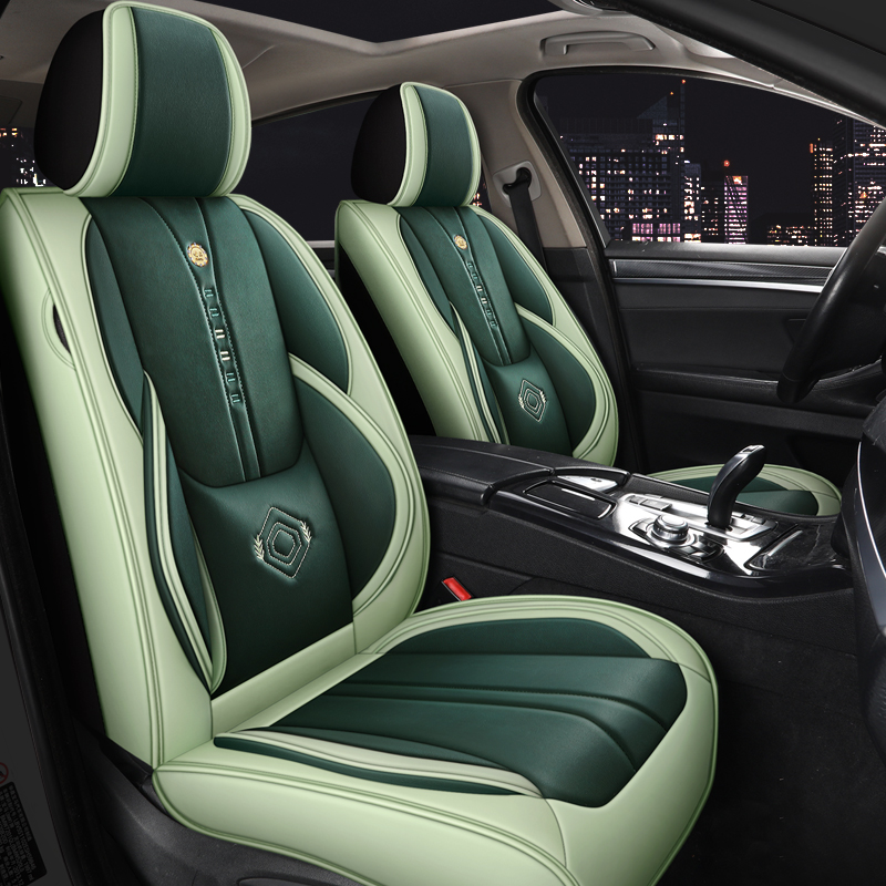 Housses de siège de voiture en - Leather Car Seat Covers Full Set Universal avis et prix