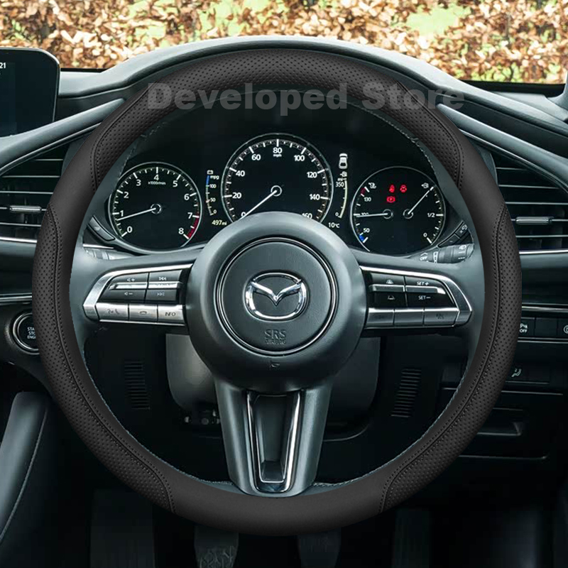 Housse de volant de voiture po - Car Steering Wheel Cover Anti Slip Breathable avis et prix