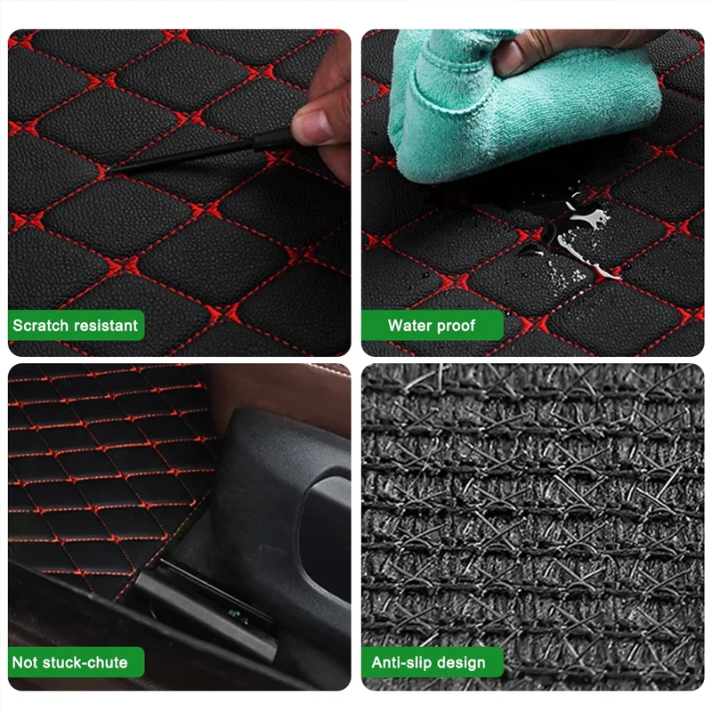 Tapis de sol de voiture univer - Car Floor Mats Universal Waterproof Leather avis et prix