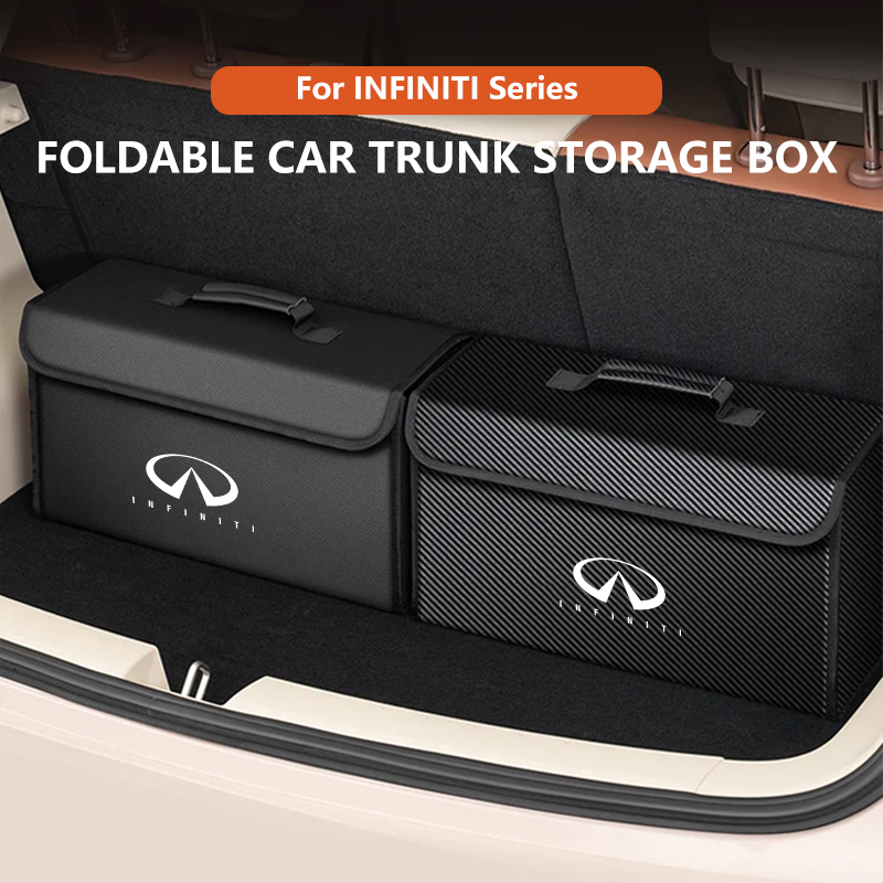 Boîte de rangement de coffre d - Car Trunk Organizer Foldable Storage Box avis et prix