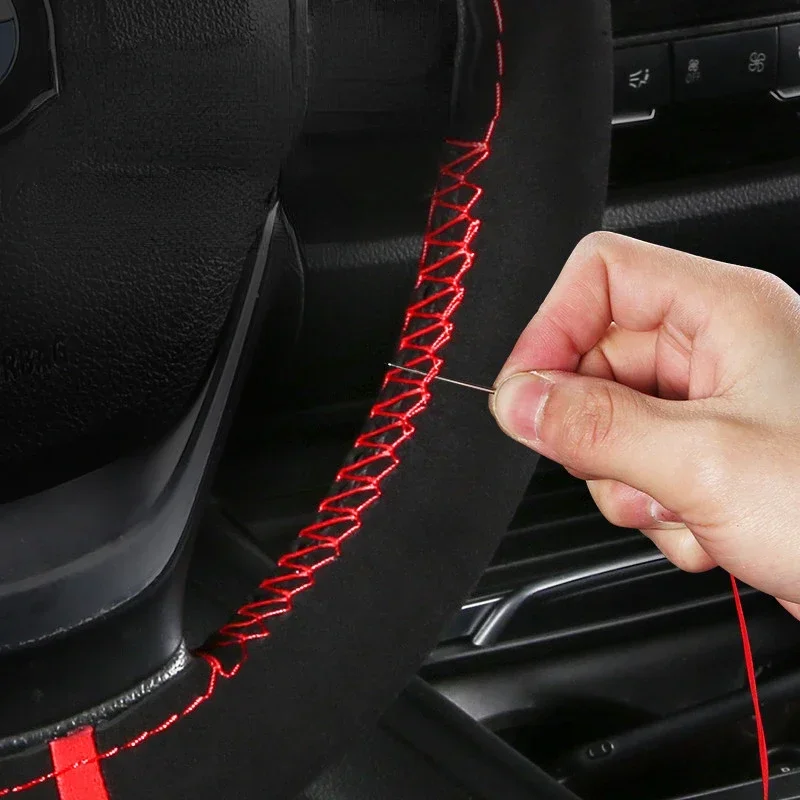 Housse de volant de voiture un - Car Steering Wheel Cover Anti Slip Breathable avis et prix
