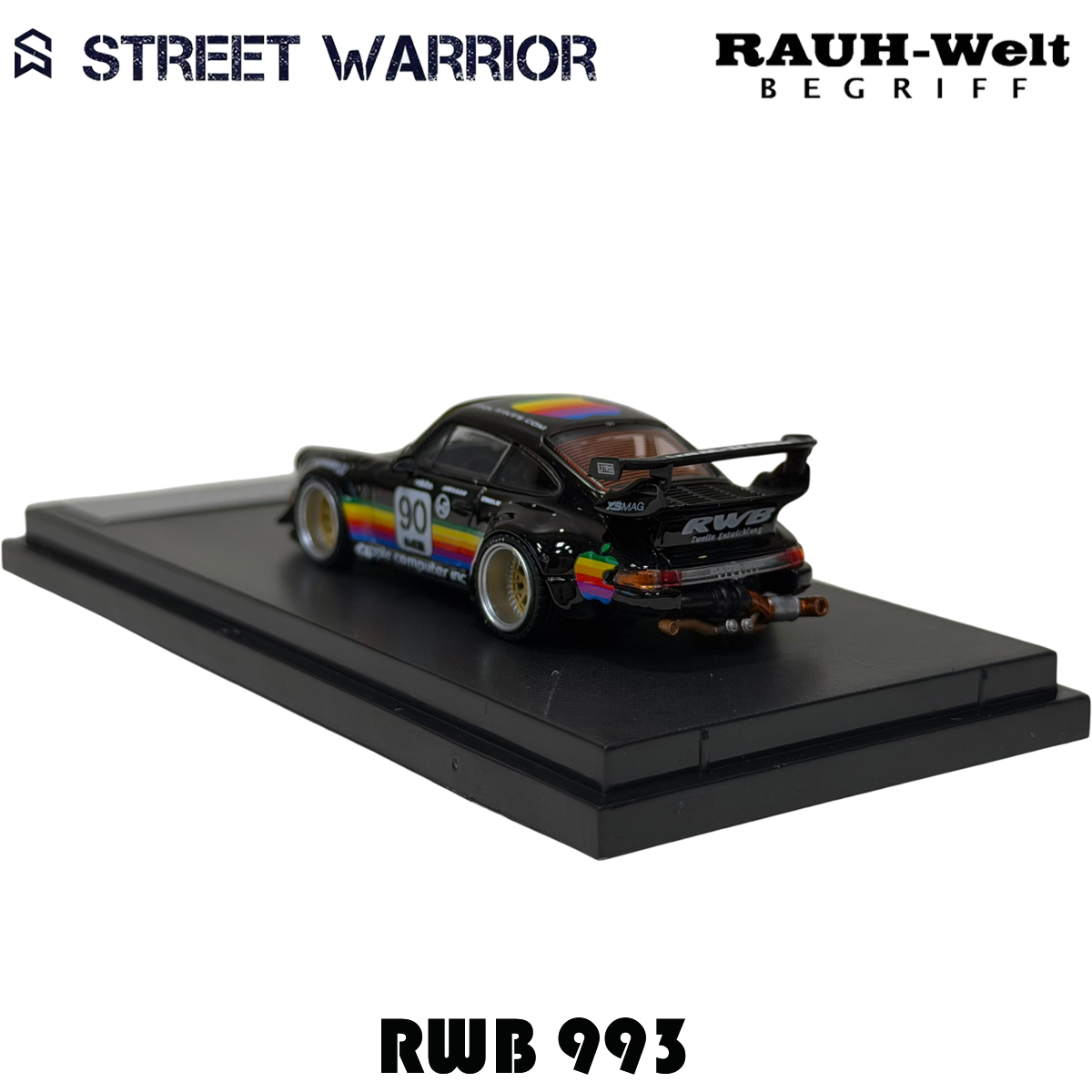 SW En stock 1:64 RWB 993 Black - Car Care avis et prix