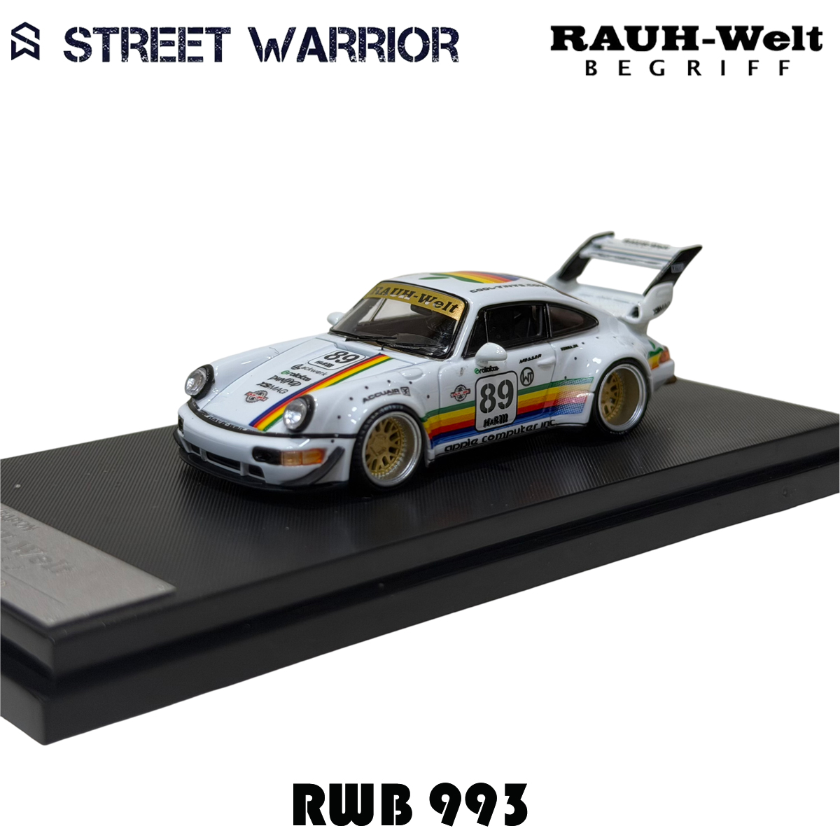 SW En stock 1:64 RWB 993 Black - Car Care avis et prix